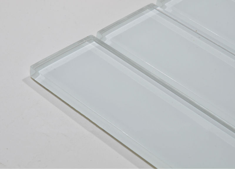 Glossy White Glass Tile