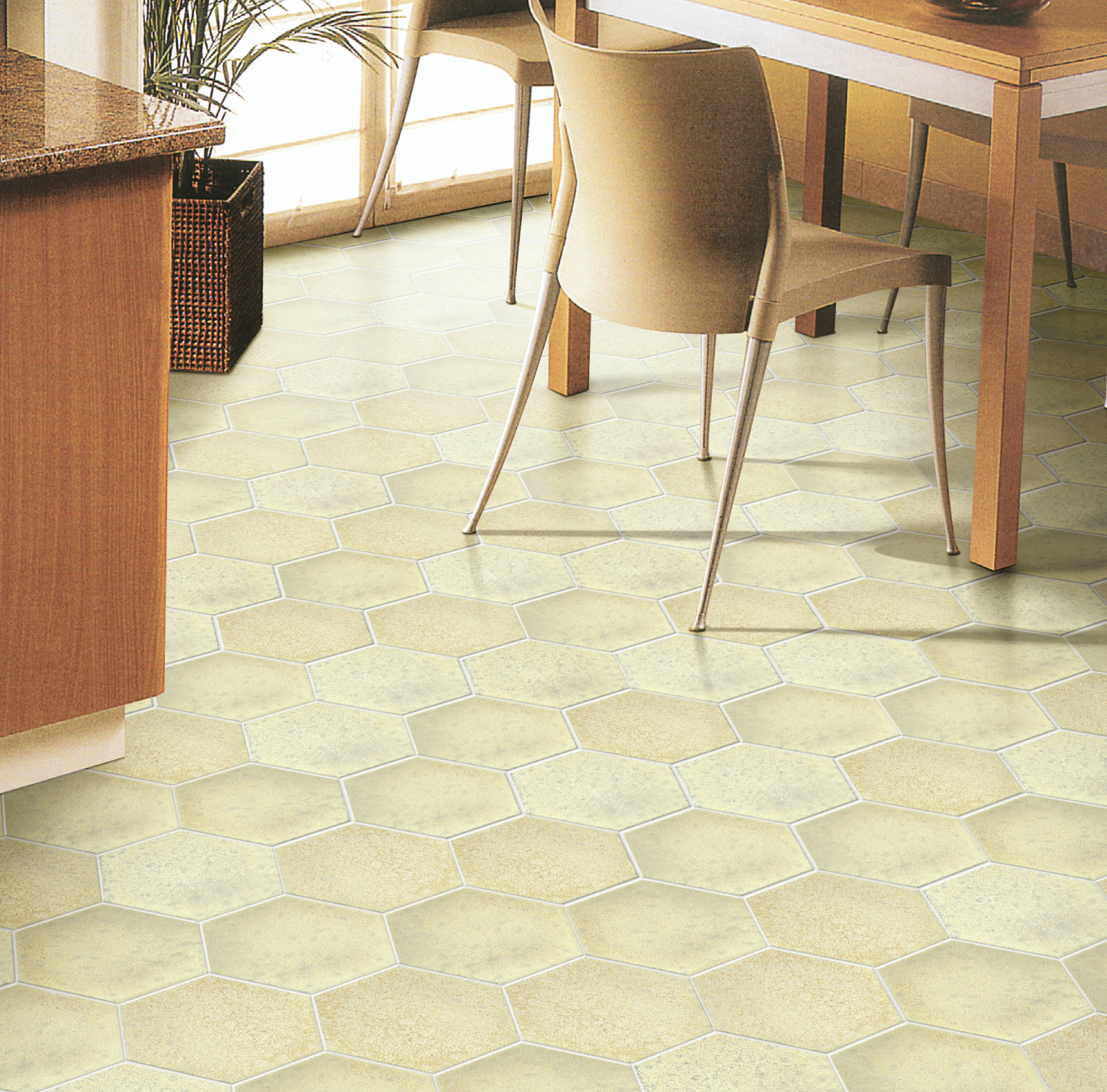 Luxury Hexagon Floor Tile 