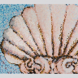 Sea Shell Pool Mosaic Tile